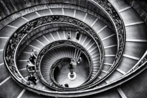 Un rêve d'escalier et on interprétation: 